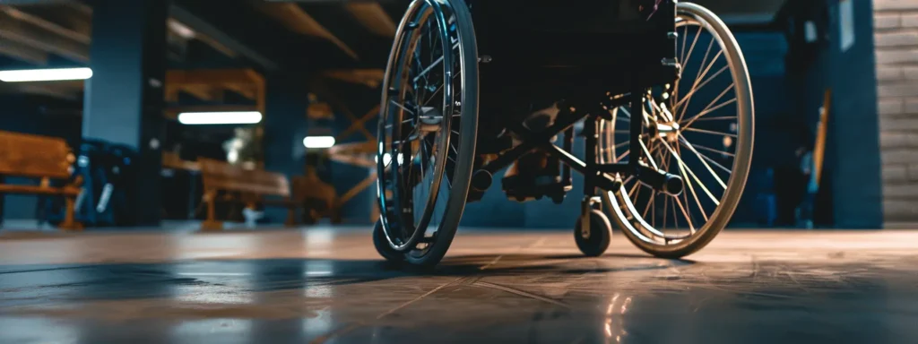 a person in a wheelchair comfortably fits under a table with ample knee space.