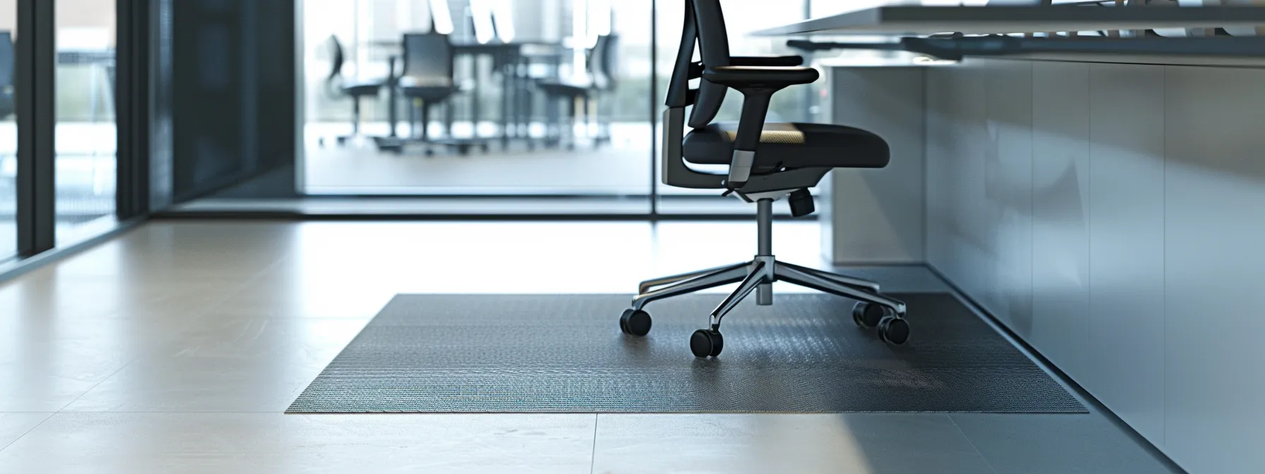 an ada-compliant desk with ample toe clearance and easy access for individuals using mobility devices.